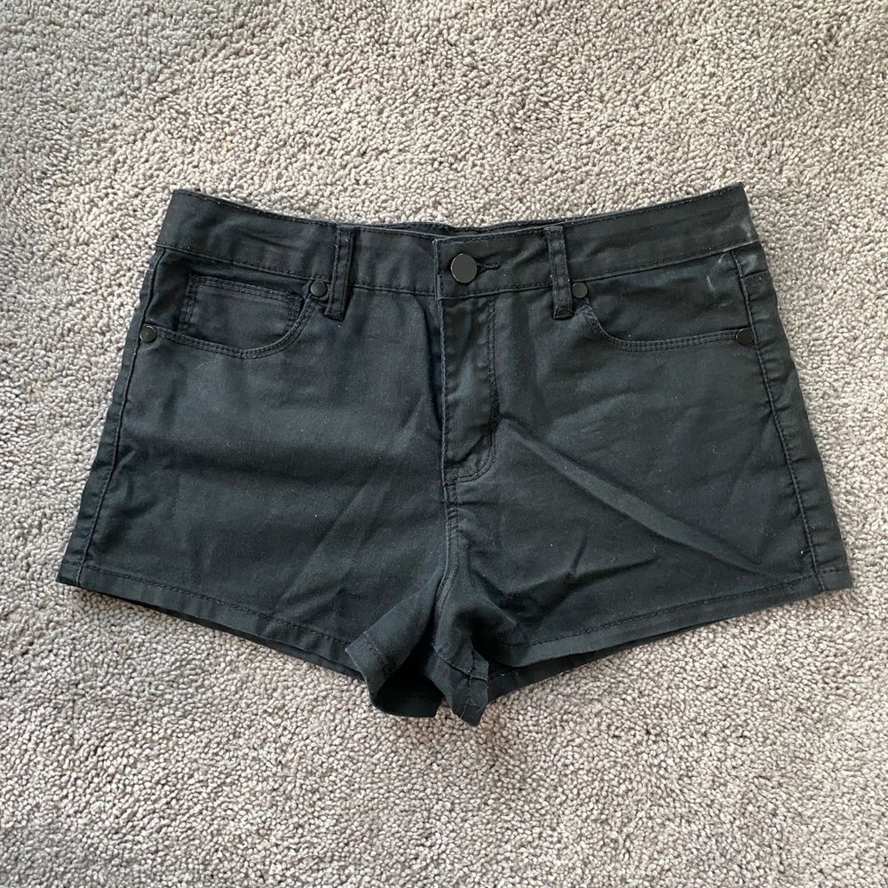 Black high waisted shorts forever21